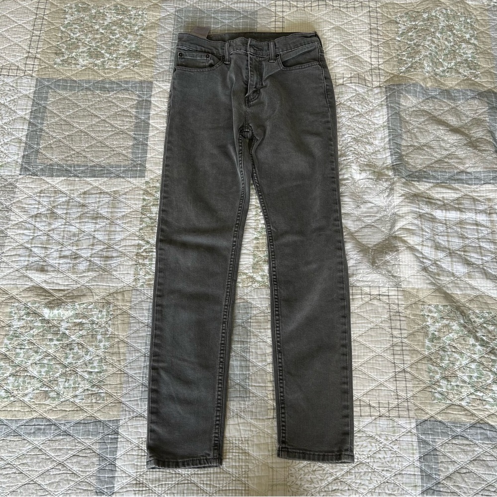 Men’s 29x32 Levi’s Grey 512 Slim Taper Jeans